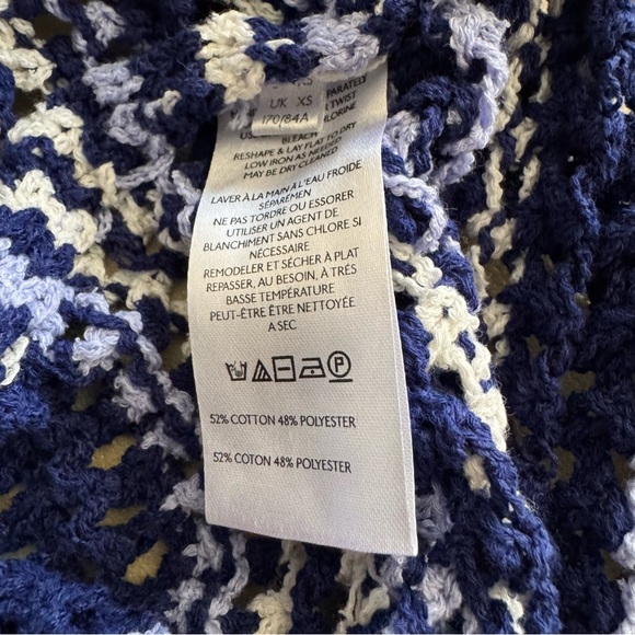 Free People Beach Colette Oversized Crocheted Bohemian Cardigan - Picture 11 of 11